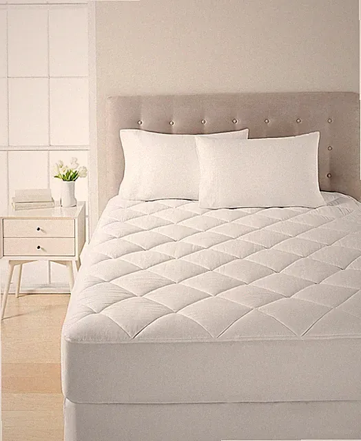 Dream Science by Martha Stewart Waterproof Twin Mattress Pad White Protecter
