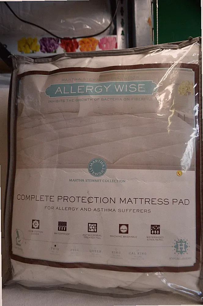 Martha Stewart Collection Allergy Wise Twin Mattress Protection Bedding Pad