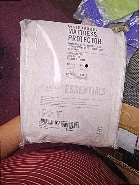 Martha Stewart Essentials Full Waterproof Mattress Protector 54" x 75"