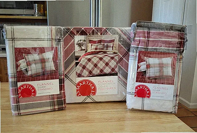 NEW QUEEN COMFORTER COVER & 2 SHAMS Martha Stewart Collection ⭐️MACY'S EXCLUSIVE