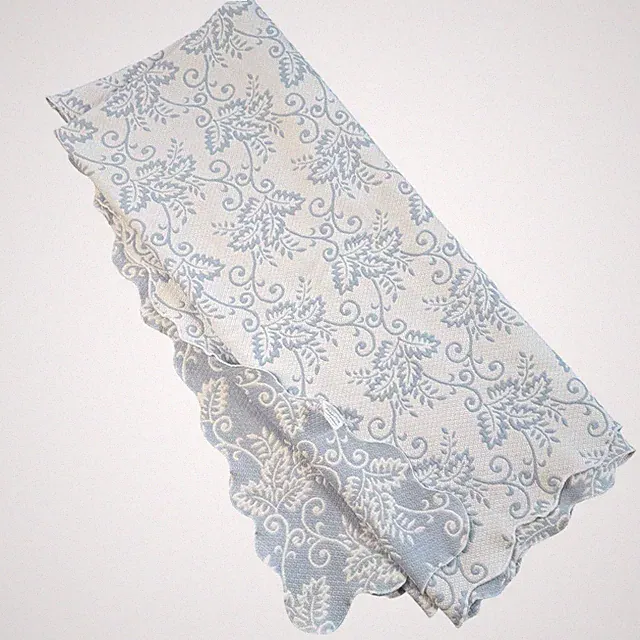 Vintage Martha Stewart Matelassé Coverlet Blanket Full Reversible Blue White